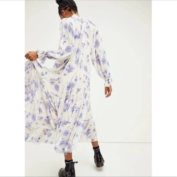 NWT Free People Feeling Groovy Maxi Dress - Picture 4 of 10